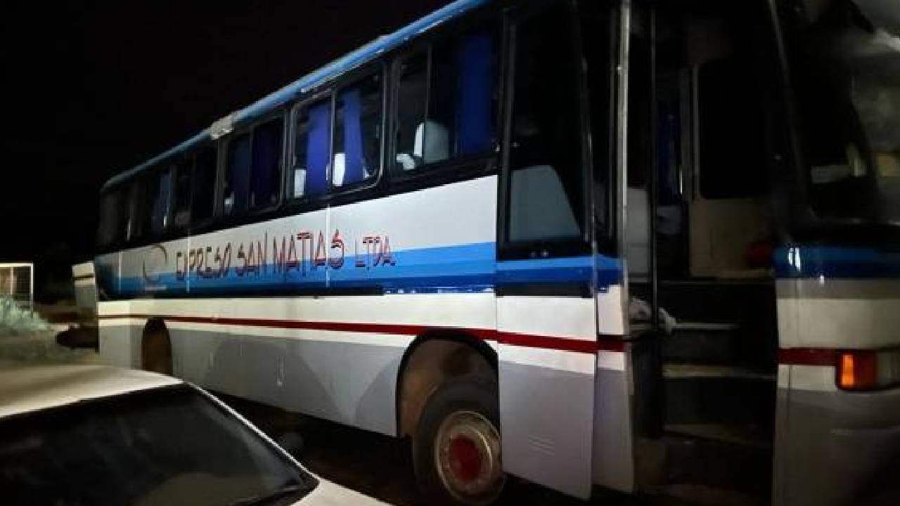 Felcn Descubre 50 Kilos de Drogas en Bus de Expreso San Matías