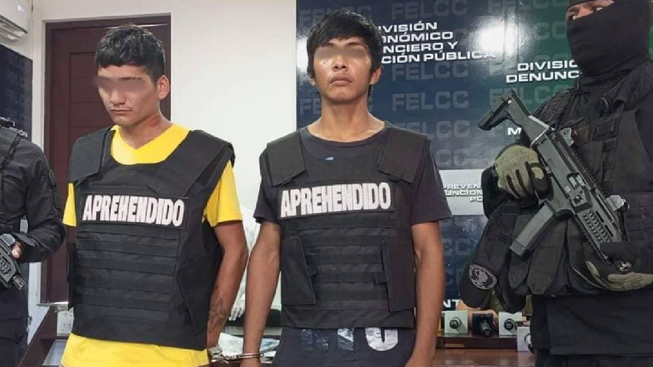 Dos Aprehendidos por Robo en un Inmueble del Barrio El Deber