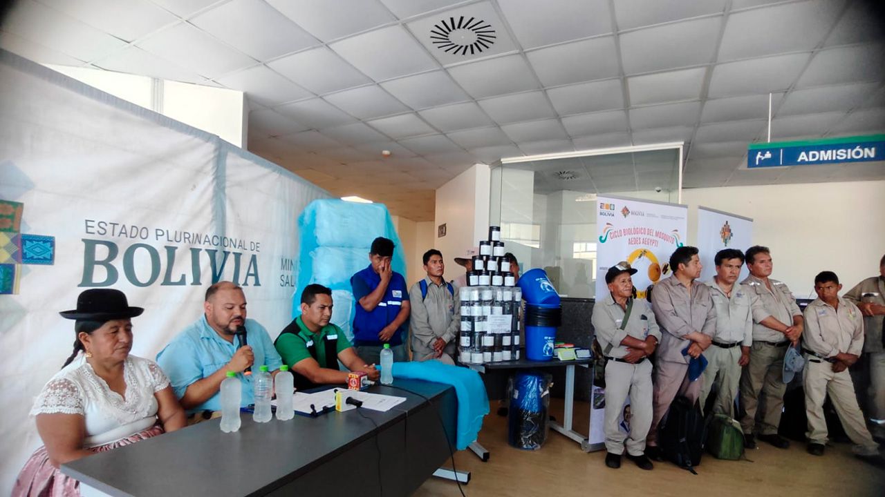 El Gobierno Nacional intensifica medidas de prevención de enfermedades post inundación en Pando y comienza la entrega de 3.000 mosquiteros