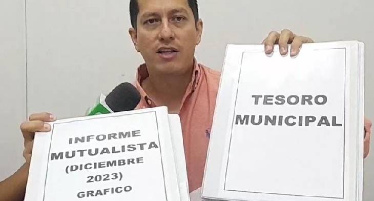 Concejal Alberto Vaca Presenta Documentación sobre Propiedad de Predios del Mercado Mutualista y Anuncia Demanda