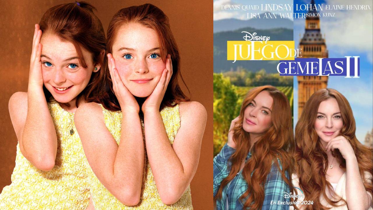  ¡Emocionante regreso! Lindsay Lohan revive a las gemelas Annie y Hallie de "Juego de Gemelas" después de 26 años 