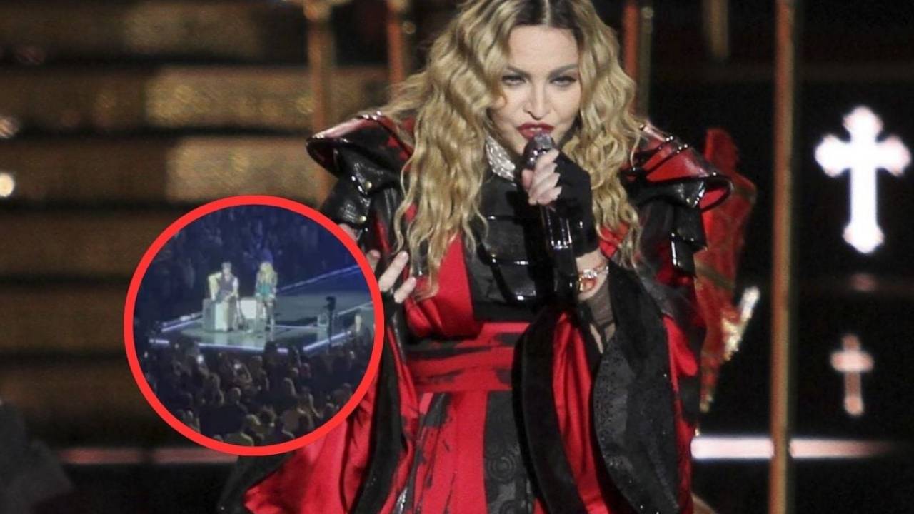 "¡De pie!" Madonna pide a fan en silla de ruedas levantarse en pleno concierto