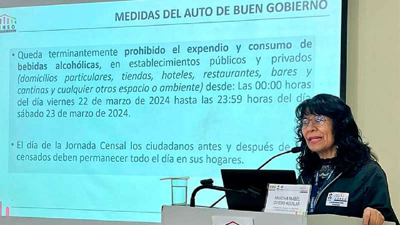  Restricciones y prohibiciones para el Censo de Población y Vivienda 2024