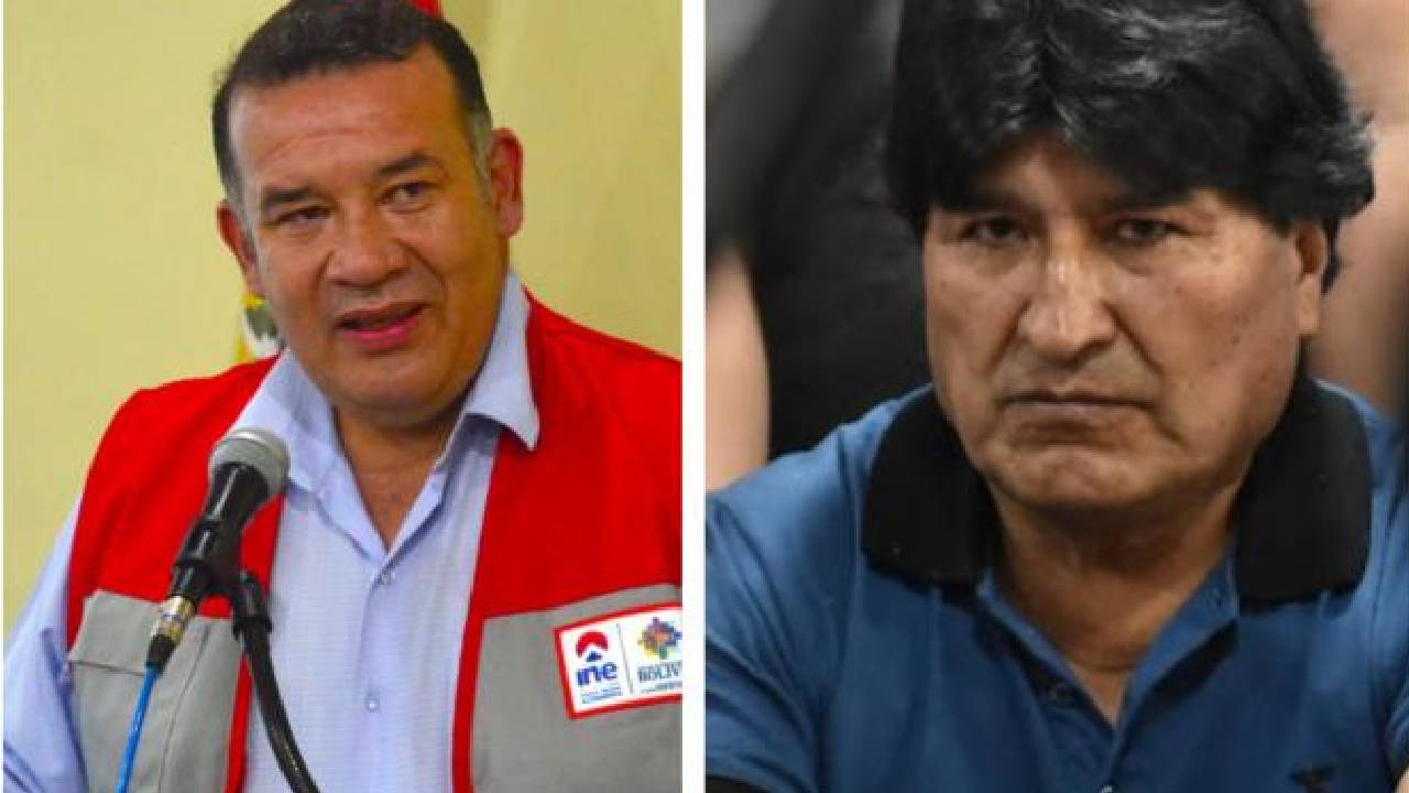 Director del Instituto Nacional de Estadística aclara a Evo Morales sobre el uso de lápiz en el censo