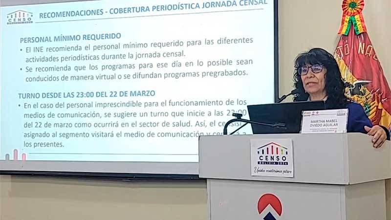 Recomendaciones del INE para la cobertura periodística durante el Censo 2024