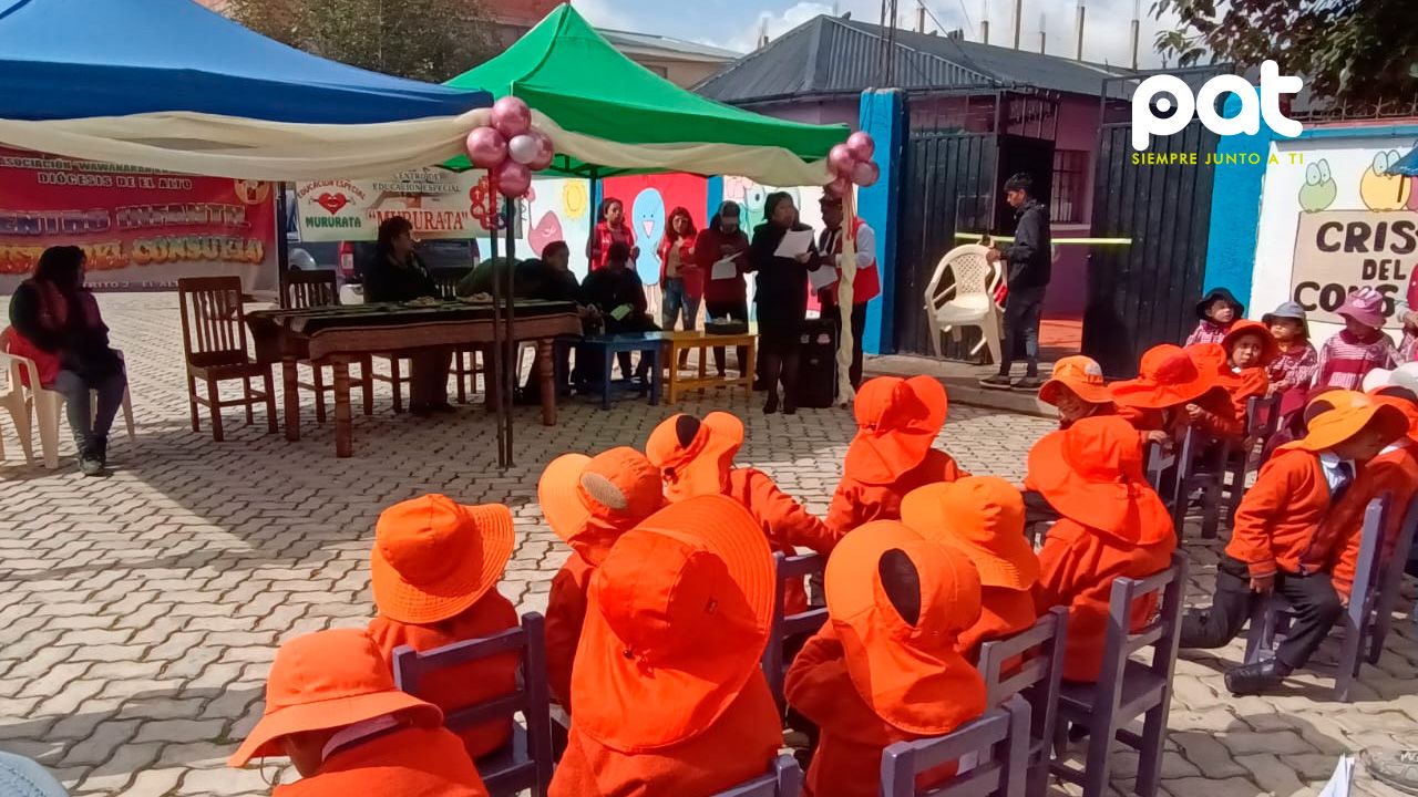 Alcaldía de El Alto reactiva tres centros infantiles PAN Manitos para atender a niños de 1 a 5 años