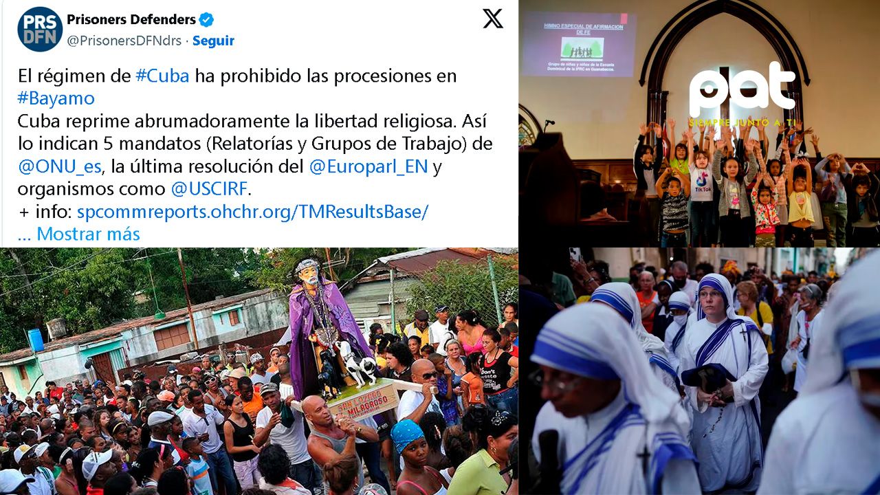 Prohibidas procesiones de Semana Santa en Cuba, despierta preocupación por represión religiosa