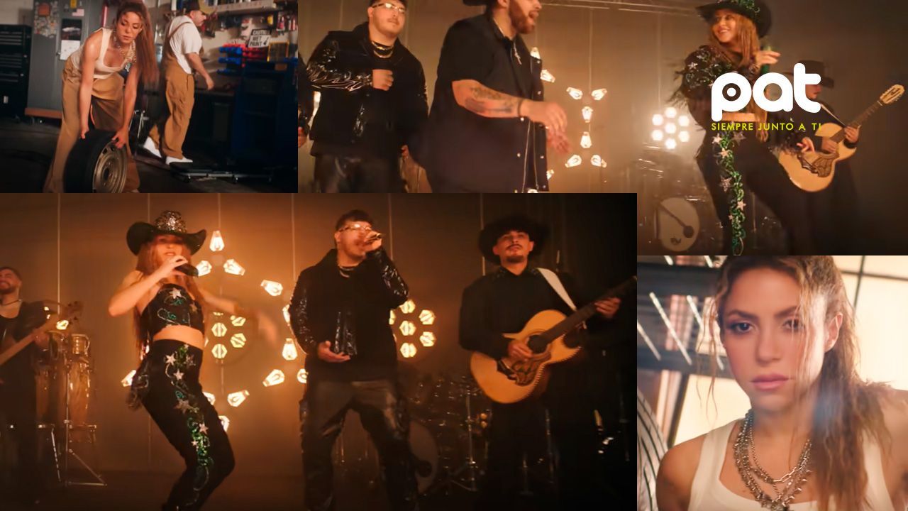 Shakira sorprende con lanzamiento del video "Entre paréntesis" junto al Grupo Frontera