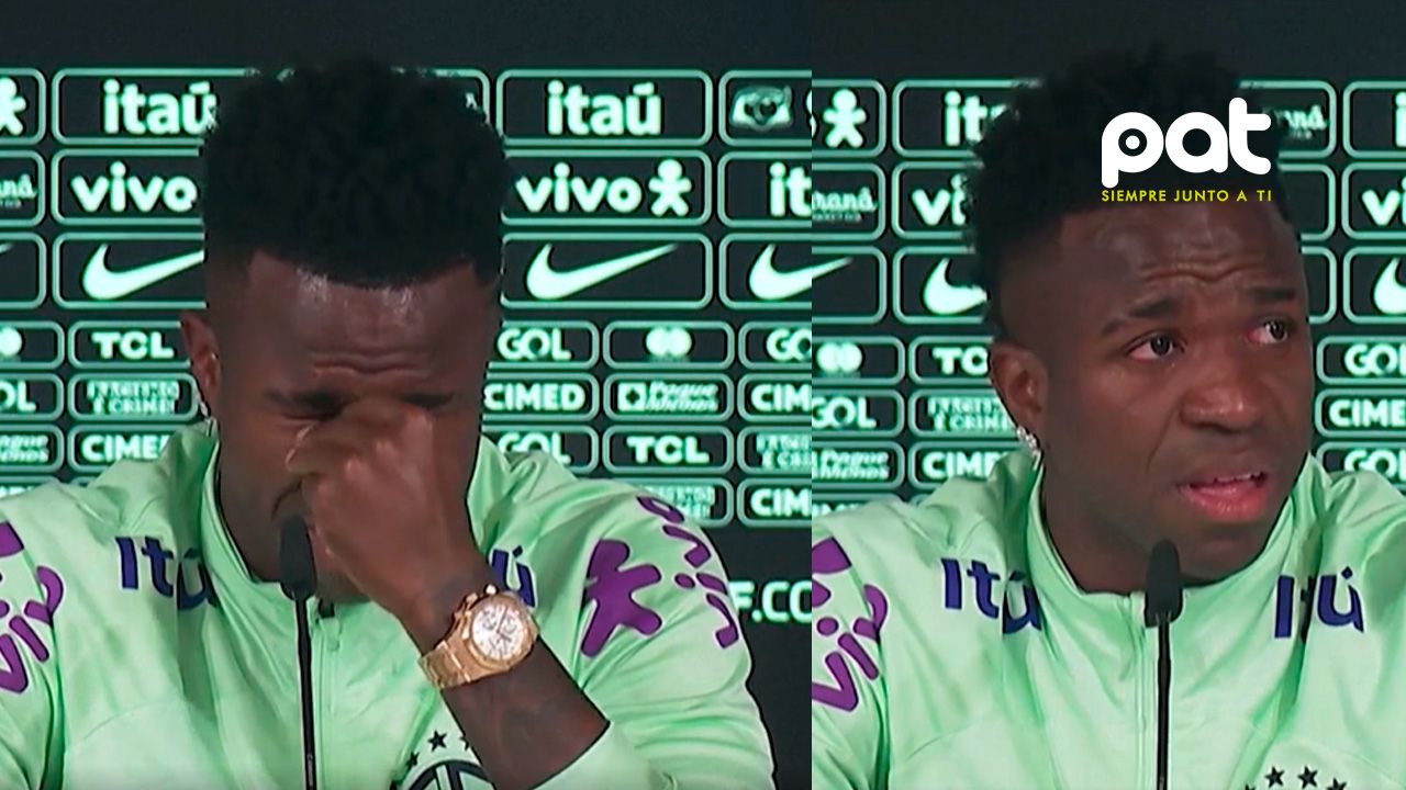 Vinicius Jr. rompe en llanto al hablar de su lucha contra el racismo