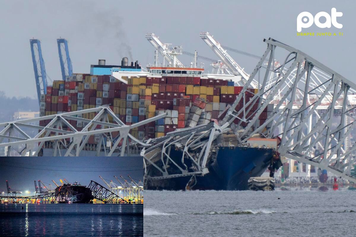 Colapso del puente en Baltimore: Hallan la "Caja Negra" del barco y continúa la búsqueda de los trabajadores desaparecidos