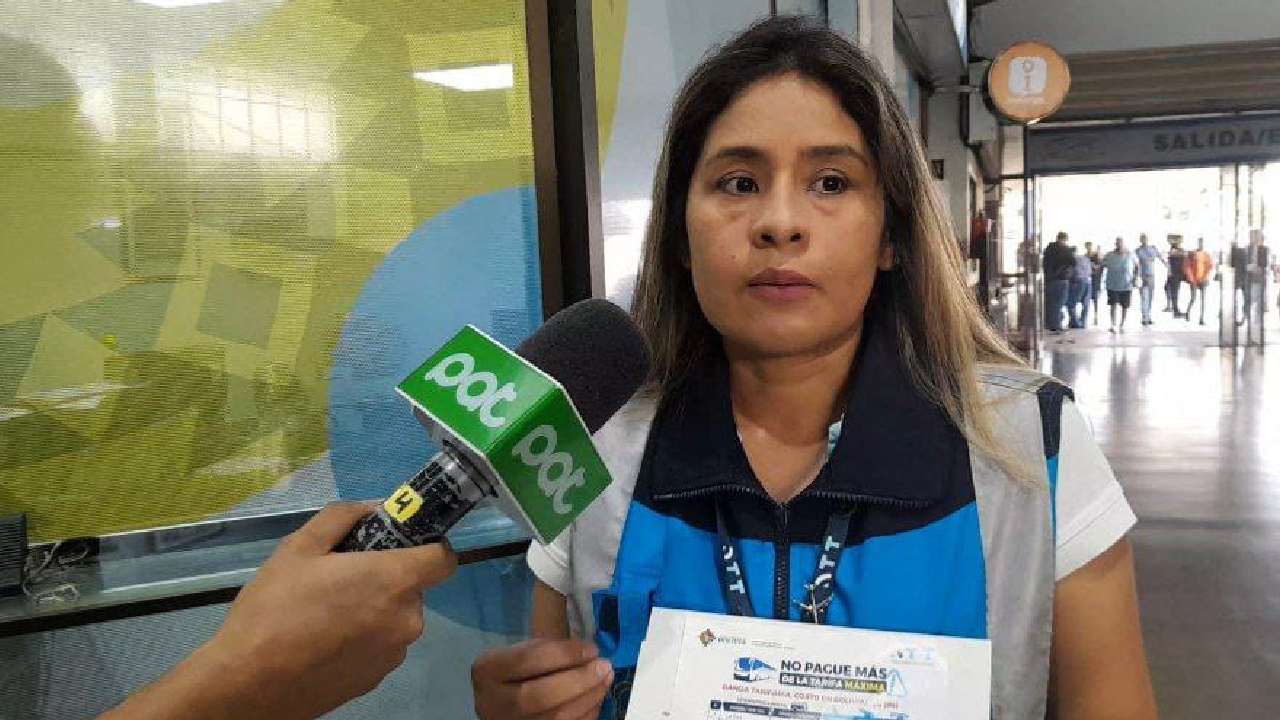 Operativos de control de la ATT en la terminal bimodal garantizan precios justos y seguridad