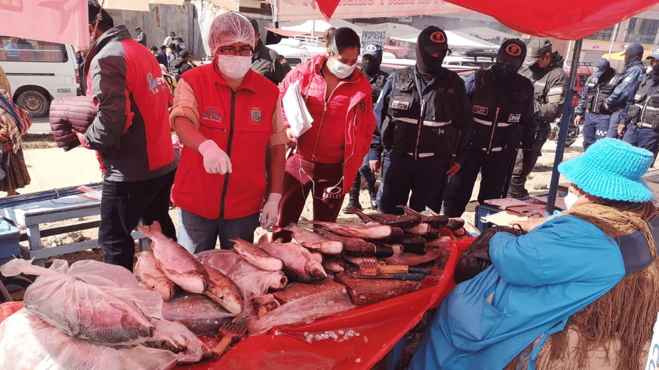 Control a la venta de pescados y enlatados será sostenido hasta el domingo