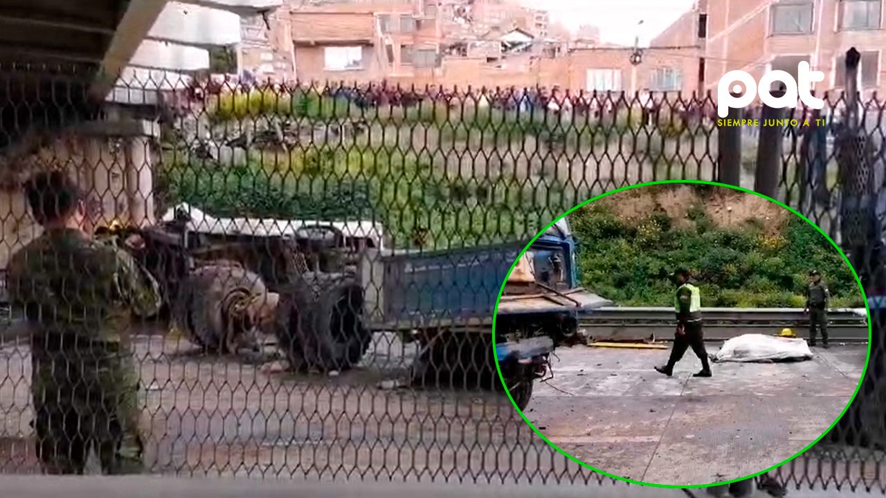 Fatal accidente en la autopista La Paz - El Alto: Presuntas víctimas tras colisión entre volqueta y minibús 