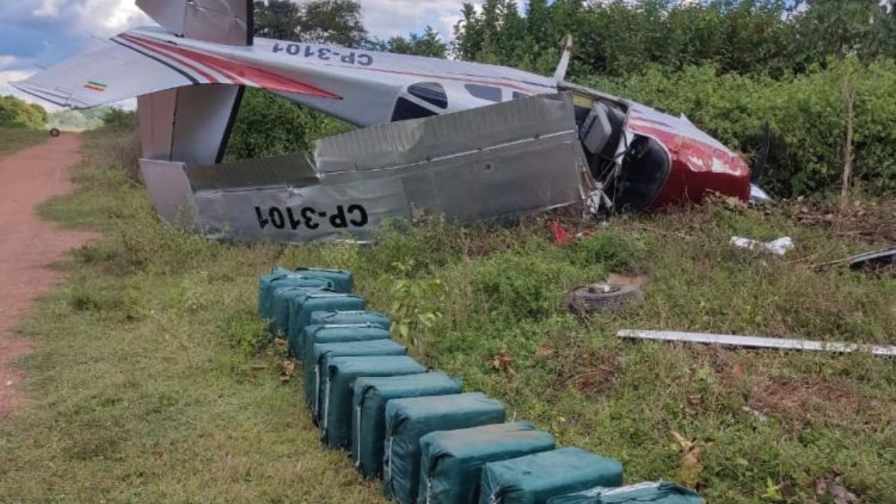 Felcn intensifica rastrillajes del verdadero propietario de la avioneta con casi 500 kilos de cocaína