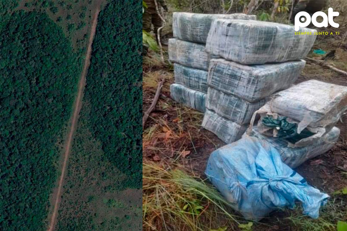 La FELCN descubre dos pistas clandestinas y secuestra casi 300 kilos de droga en San Joaquín-Beni