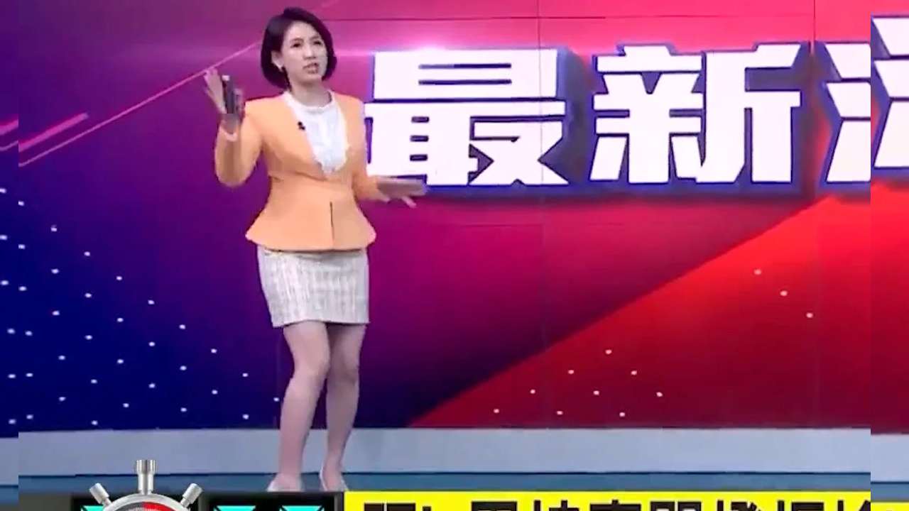 Presentadora de noticias muestra calma en medio de terremoto en directo
