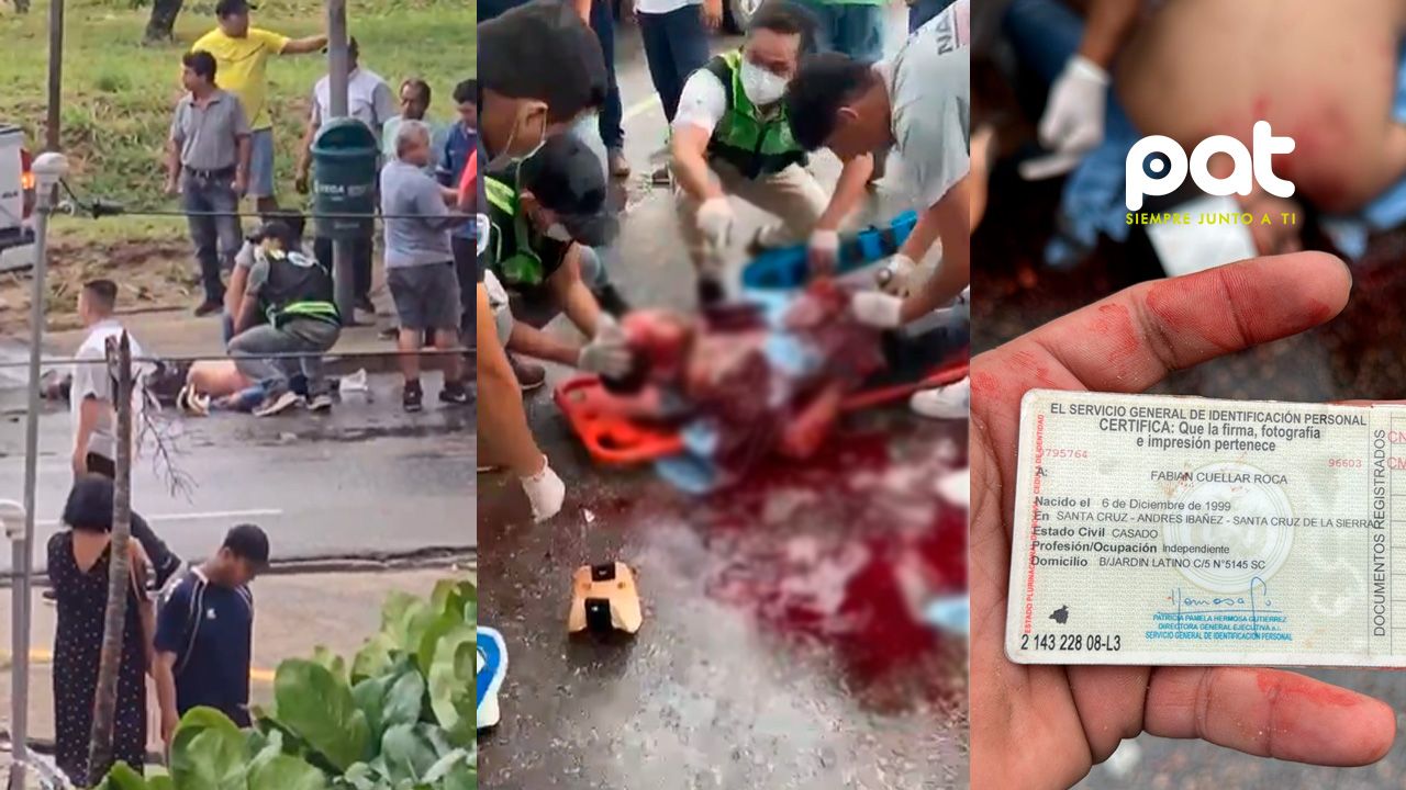 Motociclista gravemente herido en colisión: Familia solicita donantes de sangre ORH+
