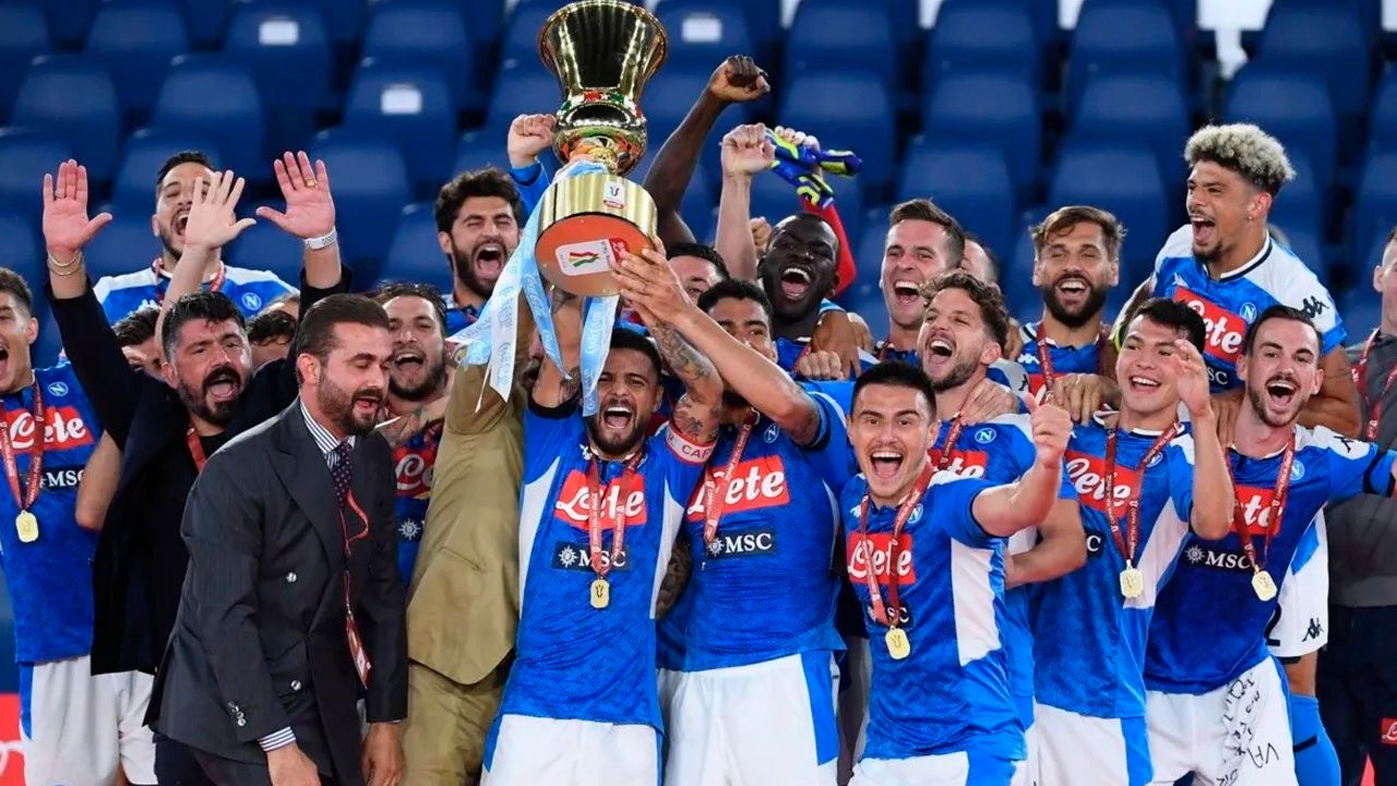El Napoli se consagró campeón de Italia y obtuvo el tercer "scudetto" de su historia