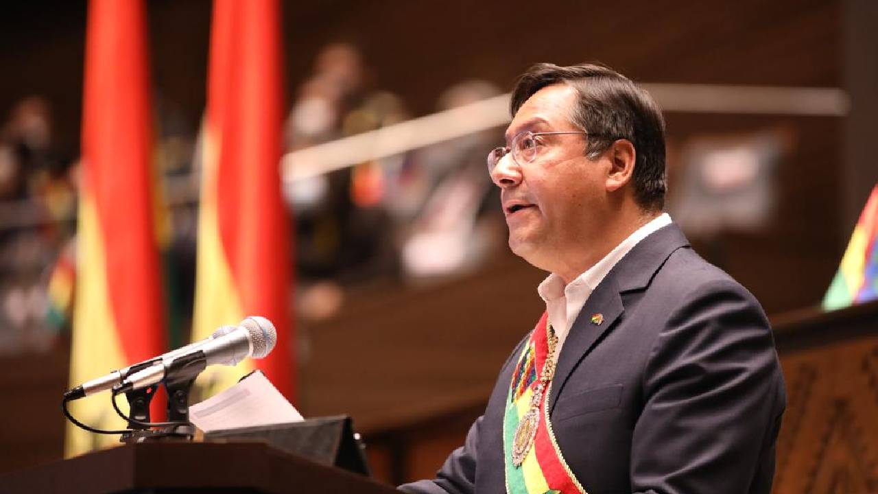 Luis Arce insta a restablecer la paz en Medio Oriente para evitar una tercera guerra mundial