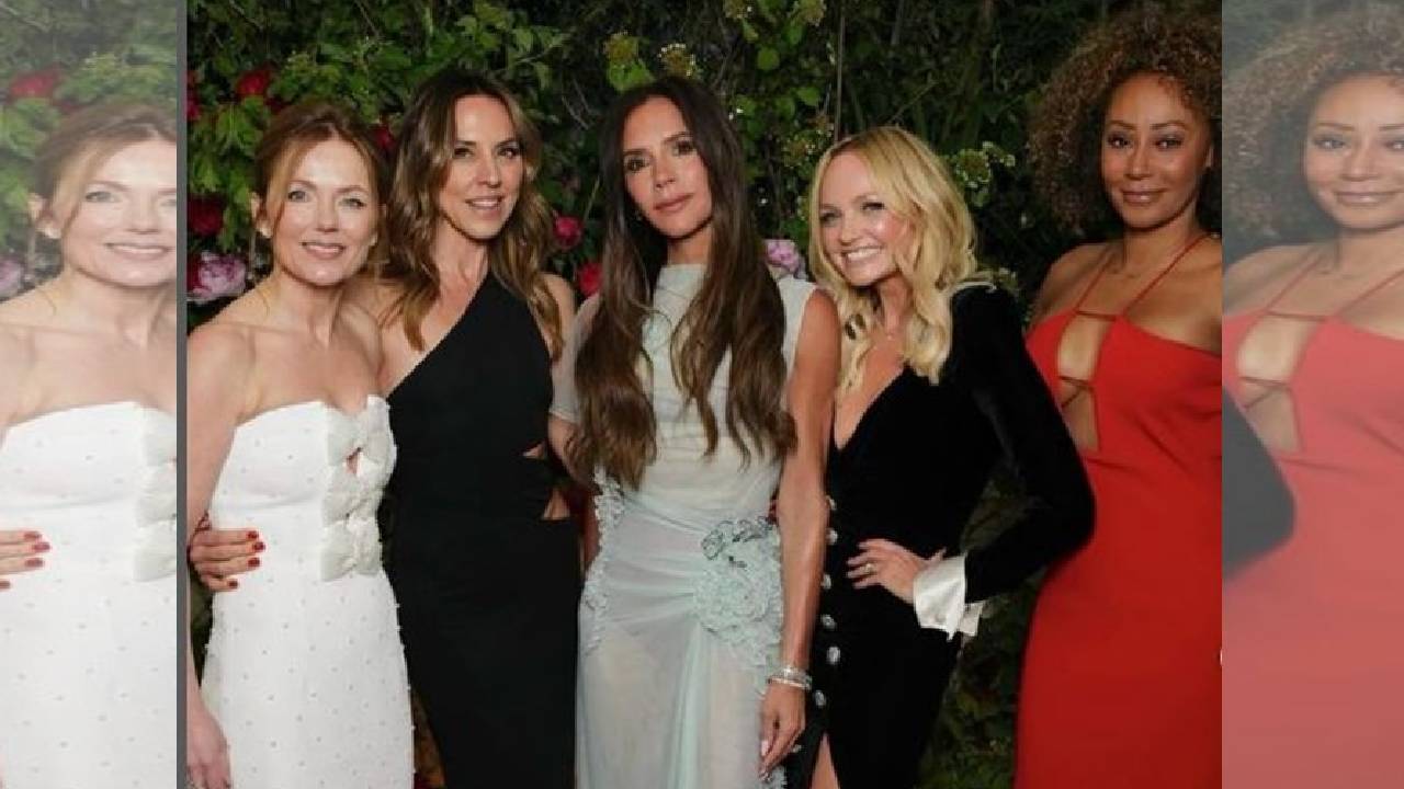 Tensión en el reencuentro de las Spice Girls en la fiesta por los 50 años de Victoria Beckham