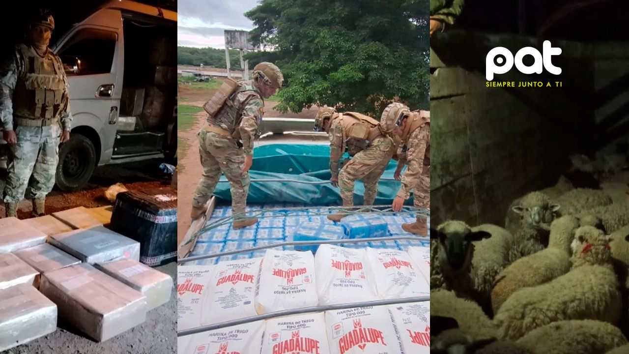 Desmantelan redes de contrabando en Villamontes, Tupiza y Guaqui: Incautaciones de cerveza, harina y ganado