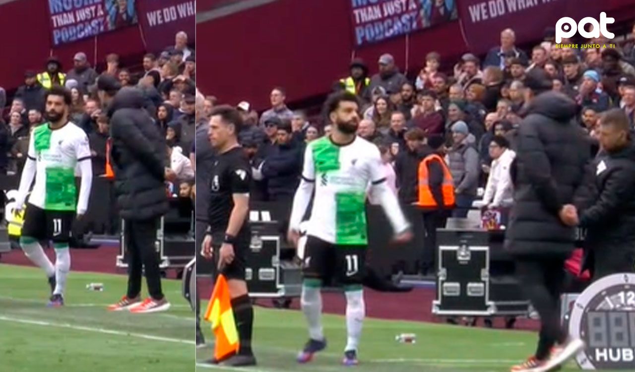 Tensión en Liverpool: Pelea entre Klopp y Salah en medio del empate que aleja al equipo del título