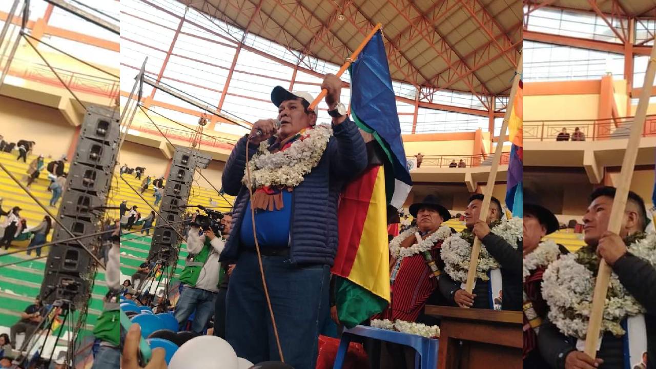 Grover García asume la presidencia del MAS-IPSP con un mensaje de unidad y transparencia