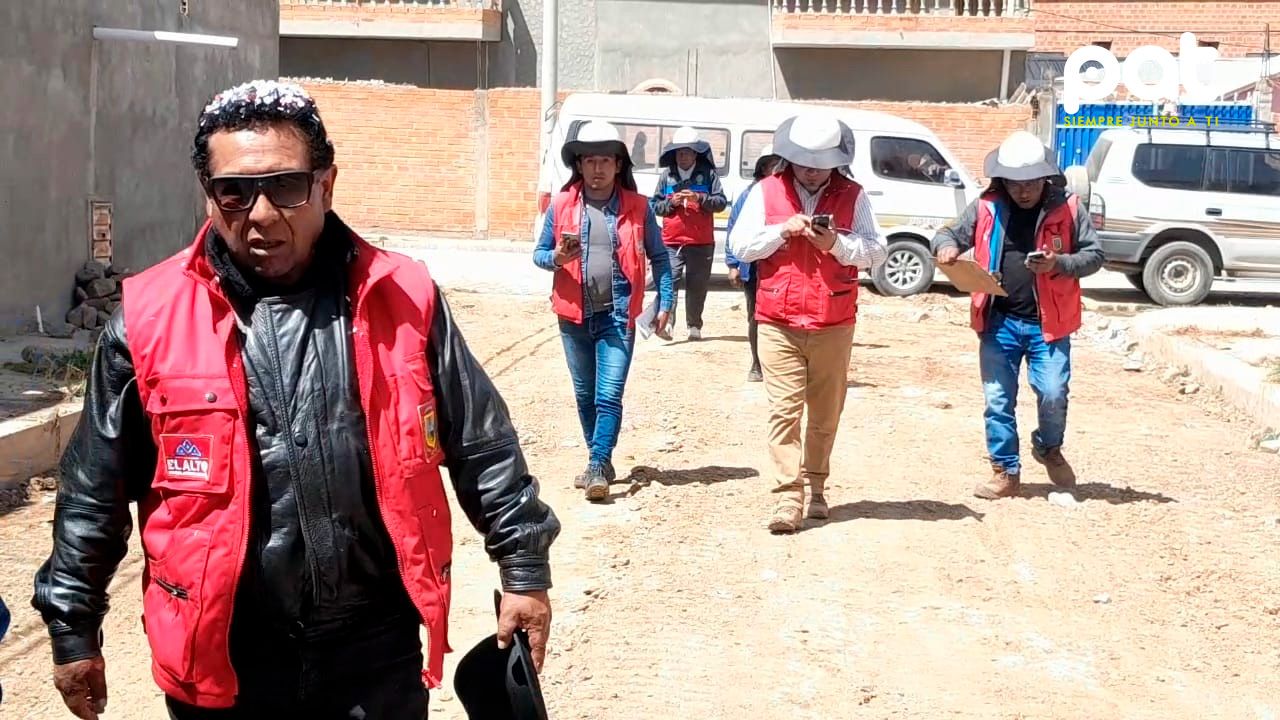El Alto: Subalcalde del D-8 desmiente obras con sobreprecios