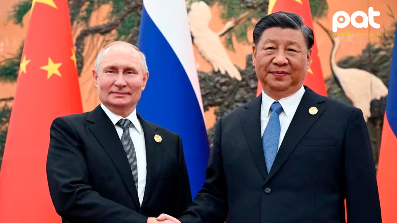 Putin llega a China para reunirse con Xi Jinping en su quinto mandato