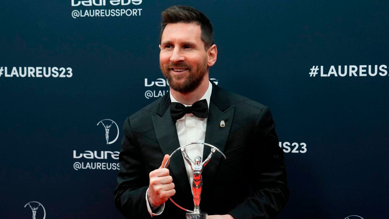 Messi gana el premio "Laureus" a mejor deportista masculino de 2022