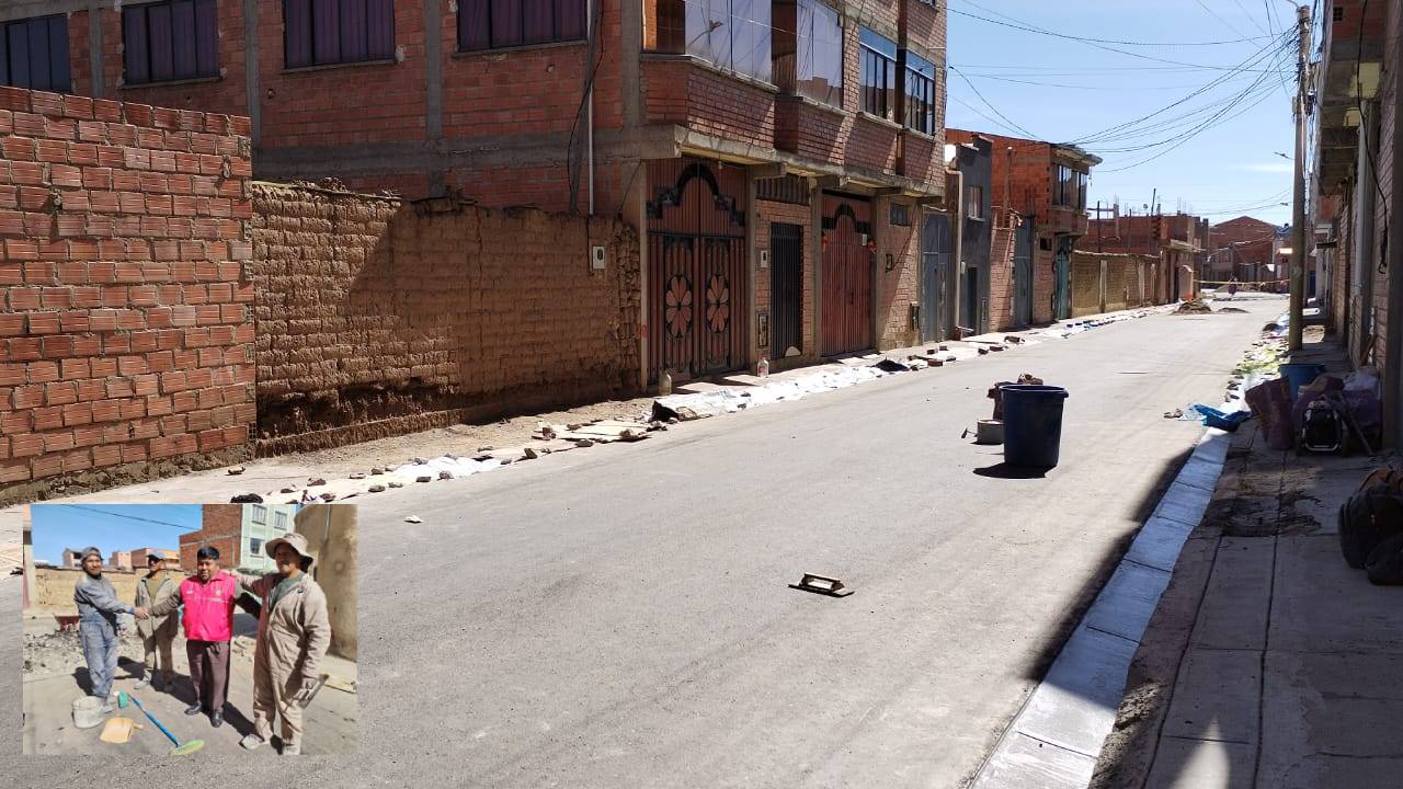 Asfalto y mejoramiento de vías permite desarrollo en d-5