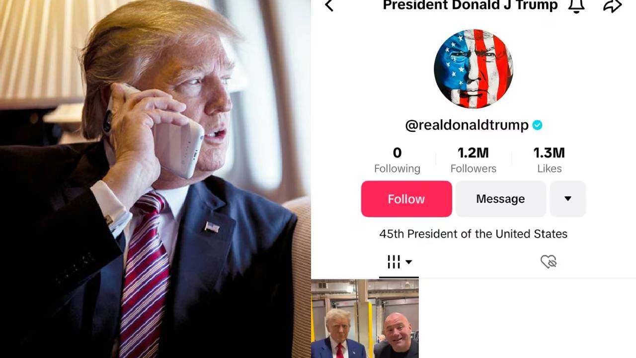 Donald Trump se Une a TikTok y Alcanza un Millón de Seguidores en Pocas Horas