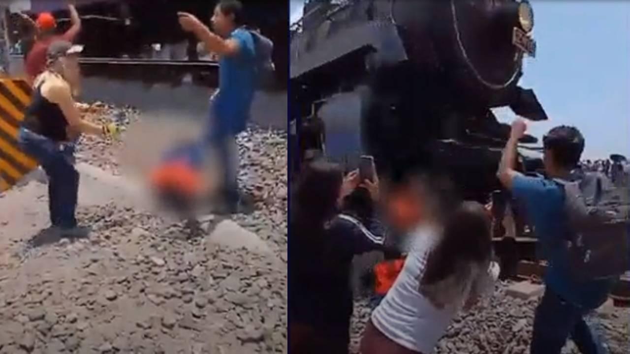 Muere mujer golpeada por el tren cuando se tomaba una selfie