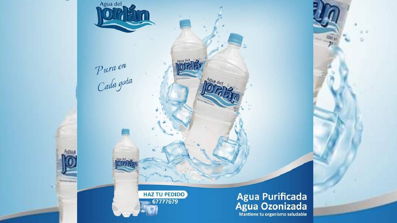 Refresca tu vida con el sabor puro de agua del Jordán