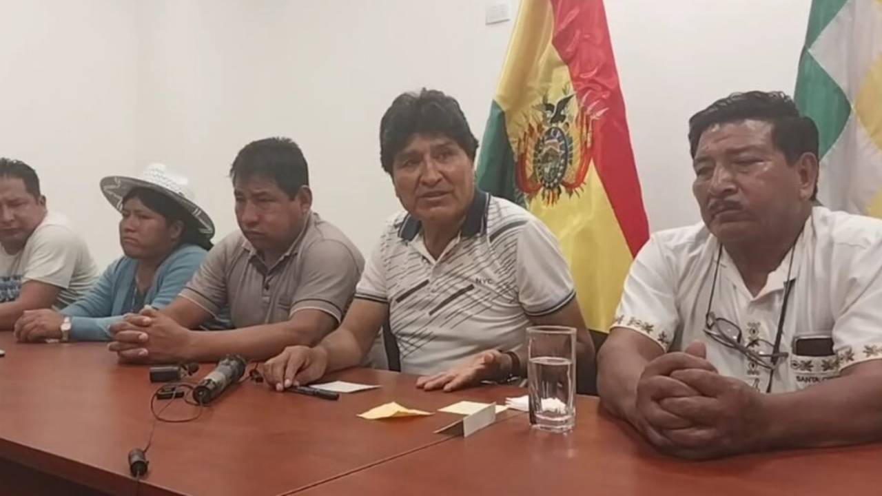  Evo Morales ratifica congreso del MAS en Villa Tunari y advirtió al TSE