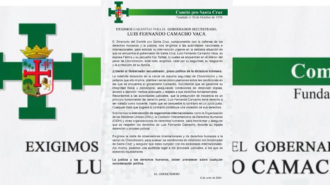 Preocupación por el Gobernador Secuestrado y su Familia: Exigimos su Seguridad y Protección