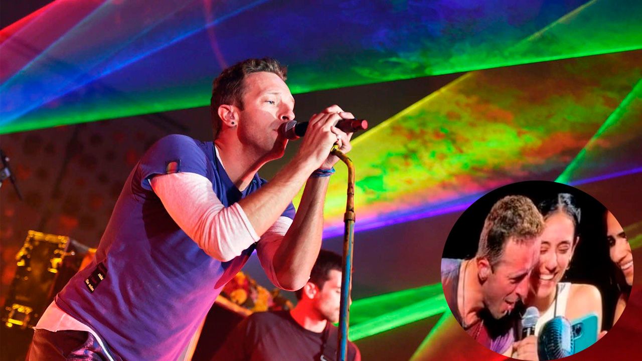 Chris Martin de Coldplay quiso cantar en vivo su canción "Everyday Life" con fans, pero se les olvidó la letra
