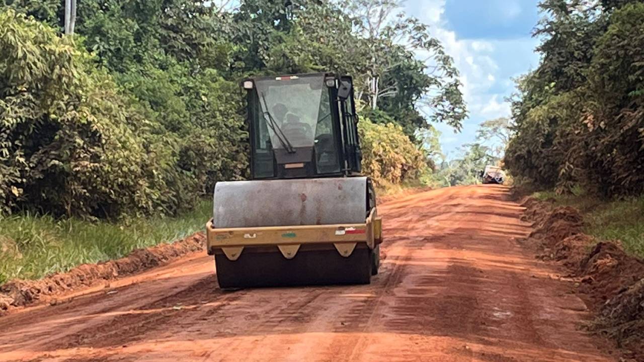 ABC invierte Bs 17,1 millones en conservación vial en Pando: Trabajos en curso
