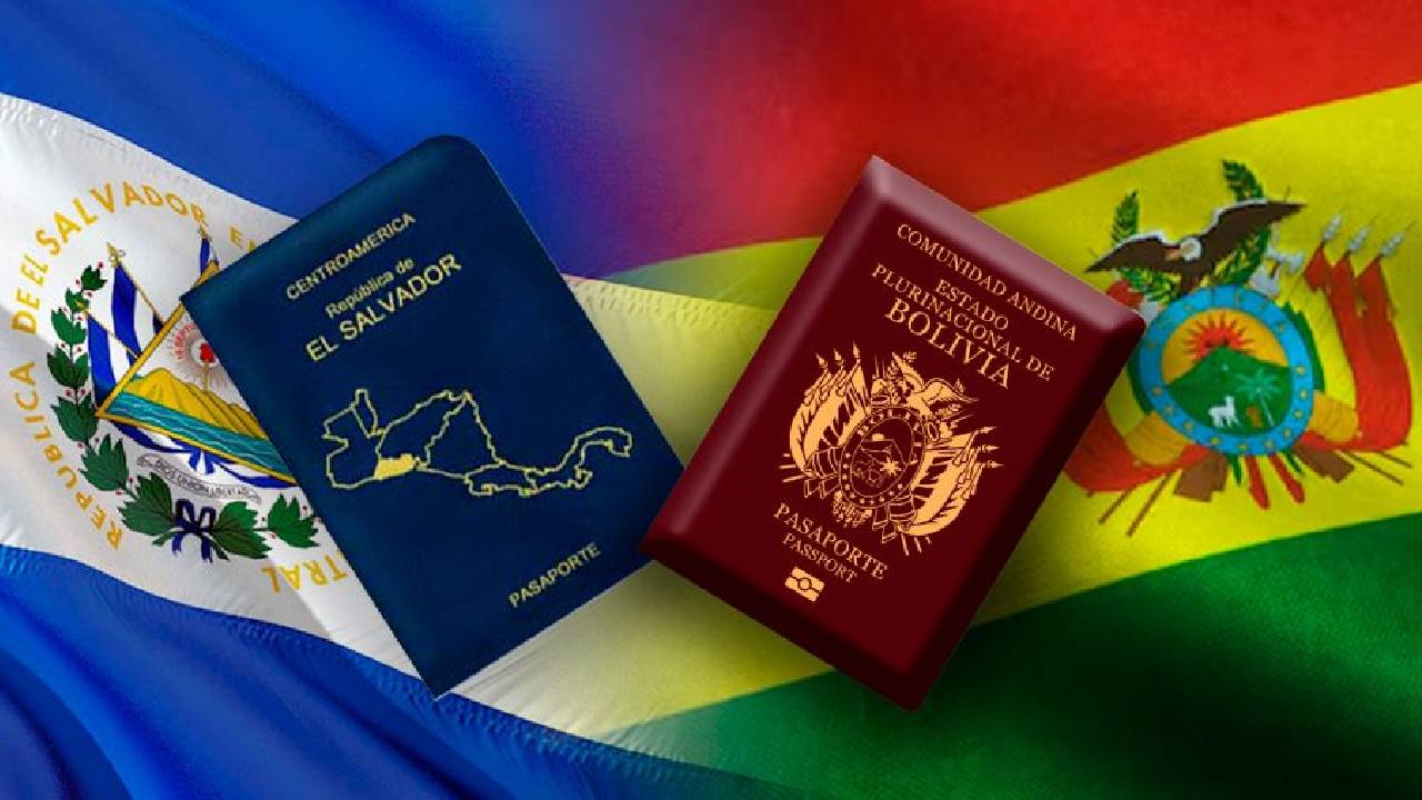 Bolivianos y salvadoreños podrán viajar sin visa entre sus países