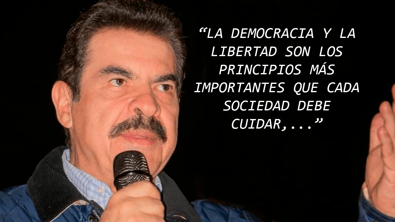 Manfred Reyes Villa llama a defender la democracia en Bolivia