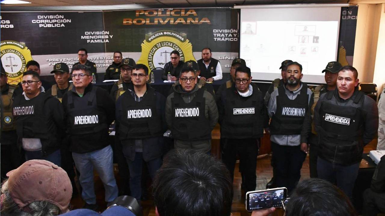 Audiencia para 14 acusados de la toma militar en La Paz