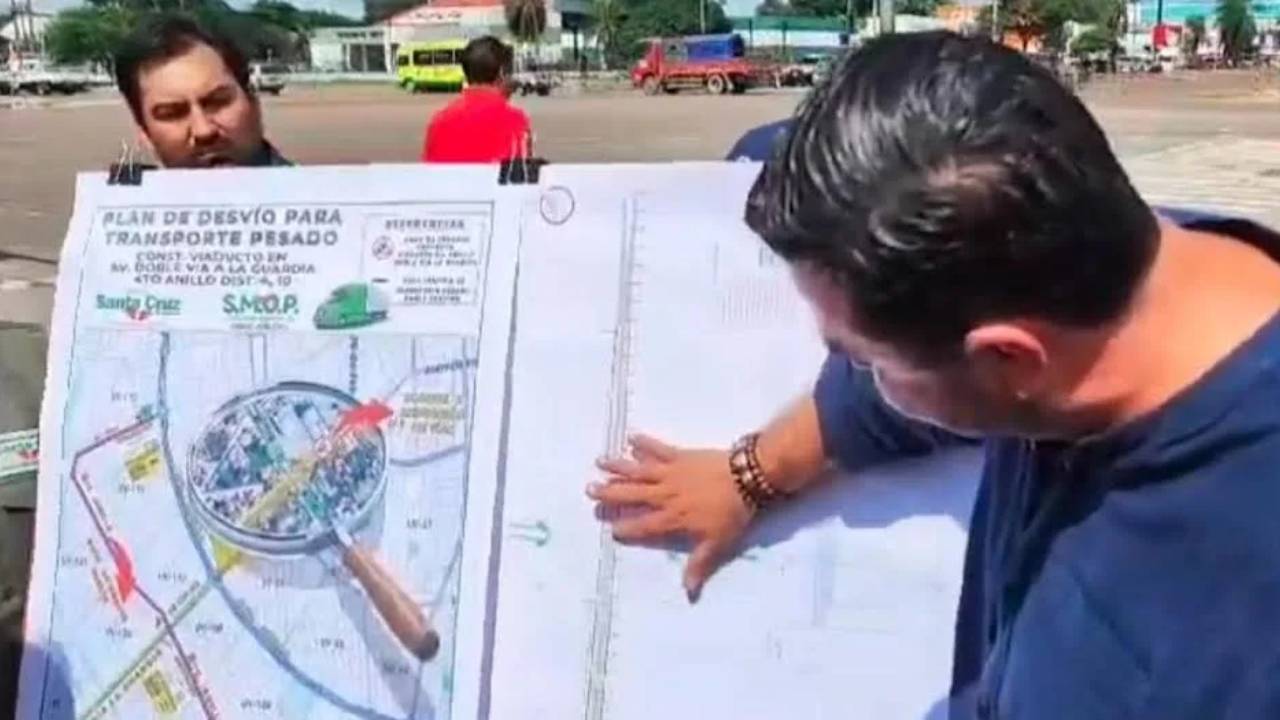 Megaproyecto en Santa Cruz: Viaducto en Doble Vía a La Guardia y Cuarto Anillo iniciará en Julio