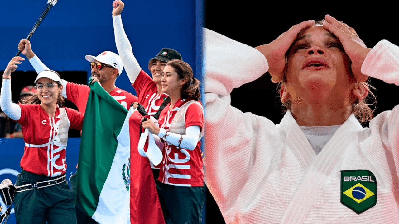 México y Brasil ganan primeras medallas en París 2024