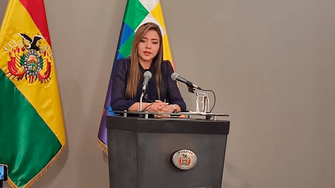 Alcón denuncia intentos de desestabilización por parte de oposición y seguidores de Evo Morales