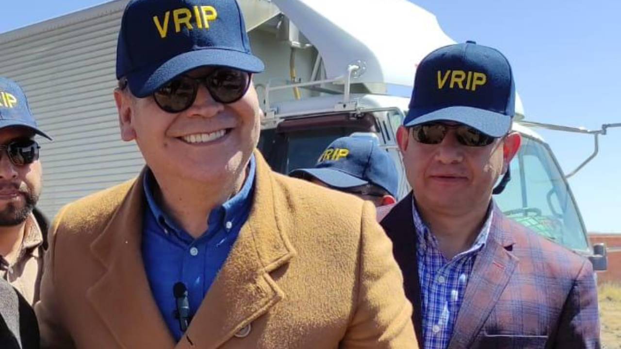 Viceministro de Régimen Interior y Policía, Gral. 1ro. Msc. Jhonny Aguilera