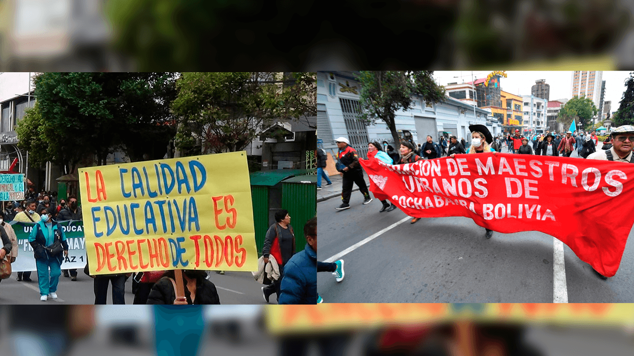 Maestros urbanos exigen la devolución de lo descontado y la renuncia de Édgar Pary