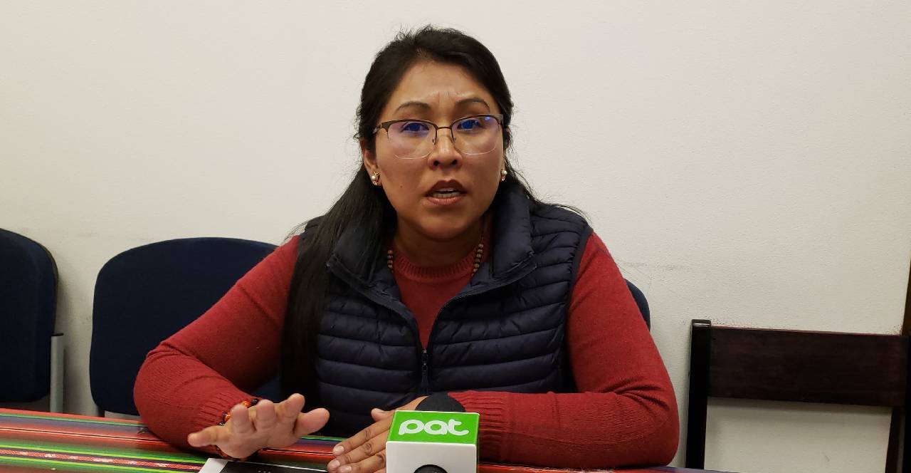 Diputada Evista Gladys Quispe: "Los Evistas ven como estrategia el supuesto informe del TCP"