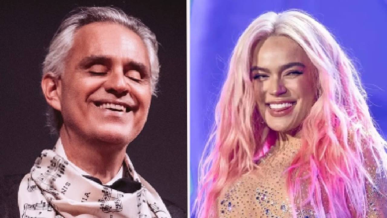 Andrea Bocelli y Karol G lanzan colaboración en el nuevo álbum de duetos del tenor italiano