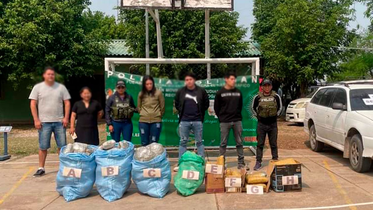  Gobierno desarticula punto de acopio de marihuana en Puerto Quijarro