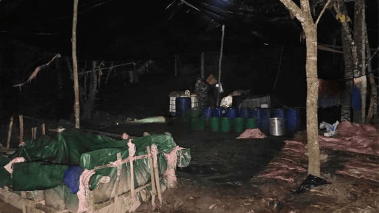 Descubren Megalaboratorio de Drogas en Chimoré: Producción de hasta 150 kilos diarios